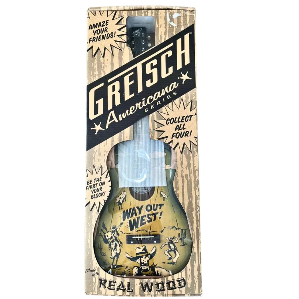 NEW Gretsch Americana G4520 Way Out West 3/4 Acoustic Guitar NOS w/ Box - Picture 1 of 16